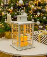 Светильник садовый 25см 3хААА белый 713 Дрезден Чудесный Сад