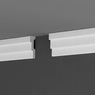 ППл Плинтус потолочный  60х20х2000  П03  под натяжной потолок Де-Багет