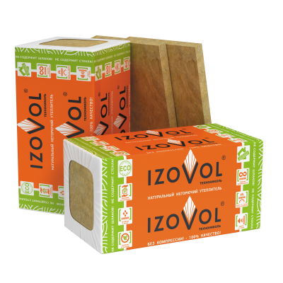 Минплита базальт 100х600х1200мм 2,88м2 Л-35 Изовол ТехноНиколь Мастер