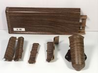 Плинтус Deconika 70 291 соединение орех