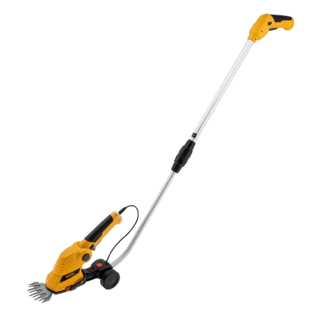 Кусторез-ножницы аккумуляторные с телескоп.ручкой 7,2Вт Li-ion 1.5А/ч G801E Denzel(111)