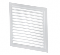 Решетка вентиляционная пластик 250х250 с сеткой 2525РЦ ERA