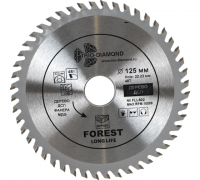 Диск пильный 125х20/22х2,0мм 48Т по дереву для УШМ Trio-Diamond