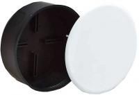 Коробка распределительная 100х40мм круглая черная РК---