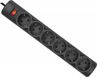 Фильтр сетевой 3,0м 6 розеток 10А с з/к Defender