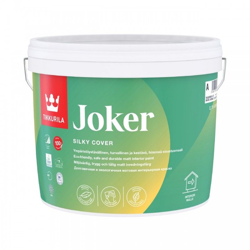 Акриловая краска Tikkurila Jocker Акриловая краска Tikkurila Jocker