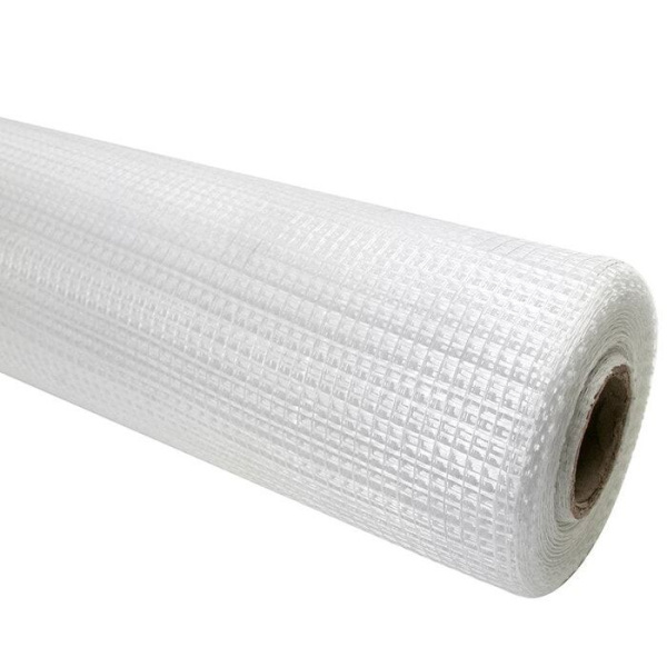 Сетка стеклотканевая  70г/м2 интерьерная 5,0х5,0мм 1х20м белая Fiberon