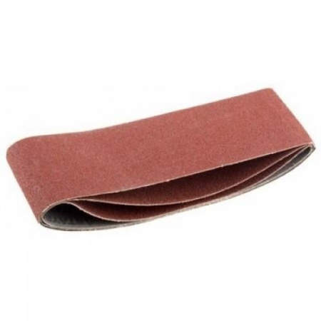 Лента шлифовальная  75х457мм Р 80 3шт бесконечная на ткан основ Stayer