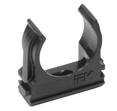 Клипса к трубе гофриров.20 ПНД черная IEK