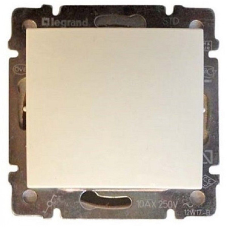 Выключатель механизм 1-кл крем Legrand Valena-----