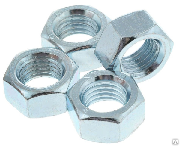 Гайка оцинкованная М 5 DIN934 