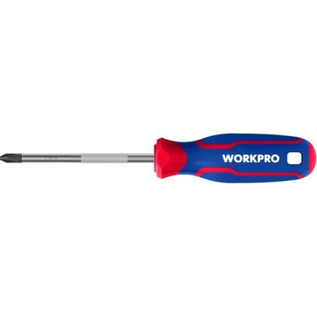 Отвертка PH1х 75мм Cr-V Workpro----