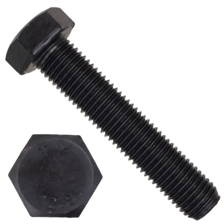 Болт 20х120 черный DIN931