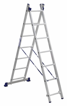 Лестница 2-х секц.алюмин. 3,08м 2х7 5207 Alumet