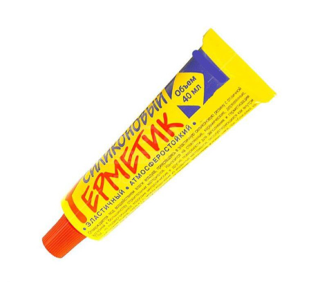 Герметик силиконовый универсальный  40мл прозрачный НБХ